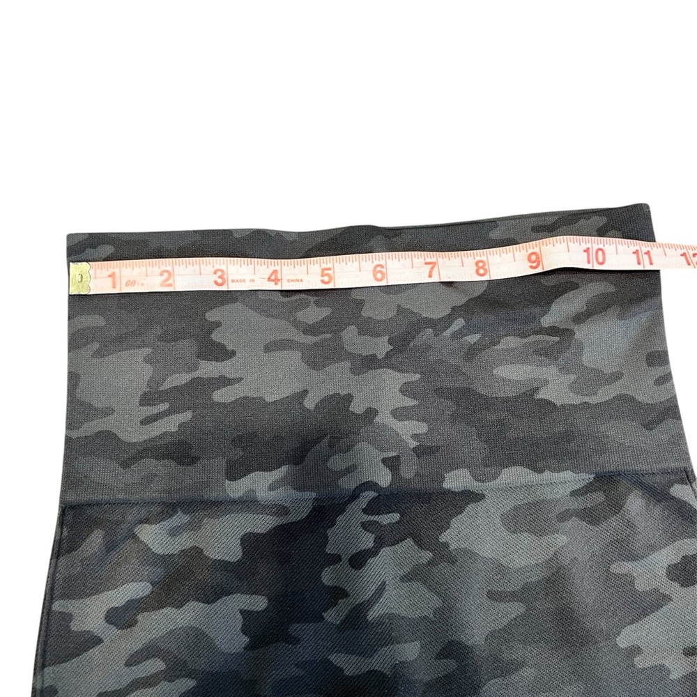 SPANX women’s Look At Me Now heather camo grey leggings size SMALL pull-on - Picture 4 of 8